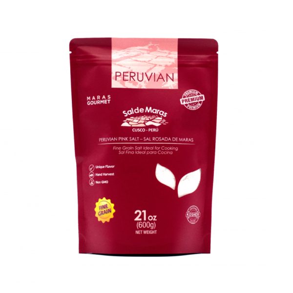 Sal de Maras Fina - Bolsa de Papel 600g